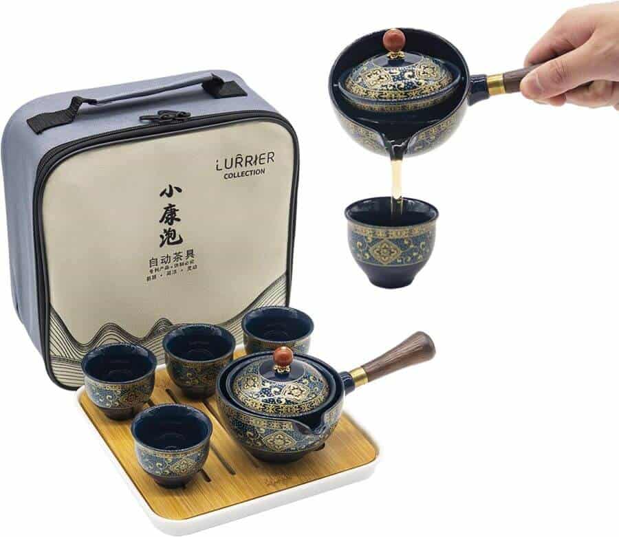 travel tea set for one